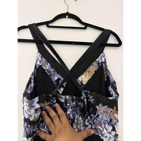 Anthropologie Womens Floral Asymmetrical Maxi Dress Boho, cottagecore grandmacor - Picture 10 of 13